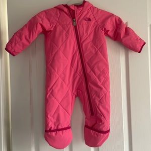 North face infant snowsuit